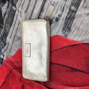 Cole Haan gold wallet